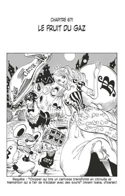 One Piece édition originale - Chapitre 671 - Le fruit du gaz