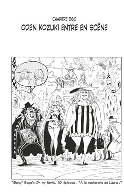 One Piece édition originale - Chapitre 960 - Oden Kozuki entre en scène