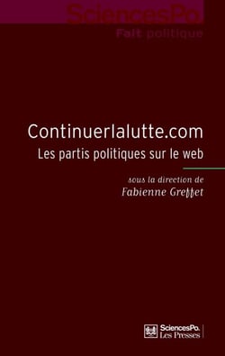 Continuerlalutte.com - Les partis politiques sur le web