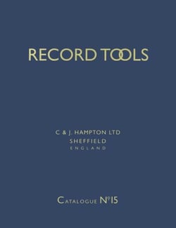 Record Tools: No. 15 - Reprint of Catalogue No.15 of 1938. With a Guide for Plane Collectors