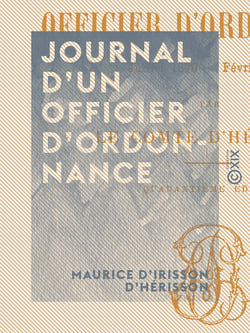 Journal d'un officier d'ordonnance - Juillet 1870 - Février 1871