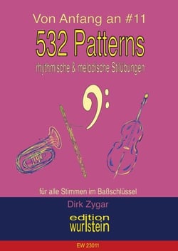 532 Patterns - rhythmische und melodische Stilübungen - Bass - für alle Bassinstrumente