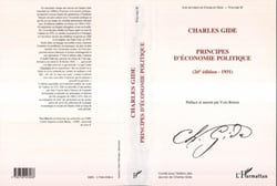 CHARLES GIDE - PRINCIPES D'ECONOMIE POLITIQUE (26E EDITION - 1931) - Les ?uvres de Charles GIDE - Volume II