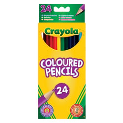24 crayons de couleur