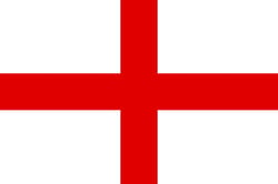 Autocollant croix de st georges