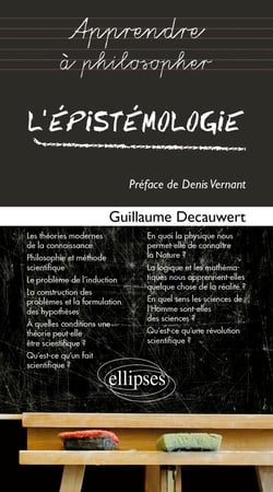 Apprendre à philosopher avec : l'épistémologie