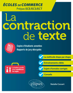 La contraction de texte. Écoles de commerce. Prépas ECE/ECS/ECT