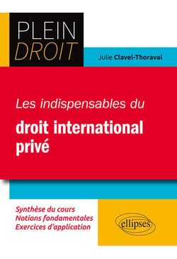 Plein Droit : les indispensables du droit international privé
