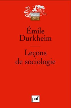 Leçons de sociologie