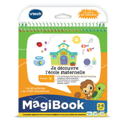 Magibook livre je découvre l'école maternelle - VTech