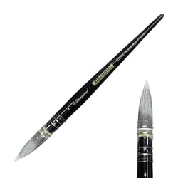 Pinceau aquarelle lavis synthétique rond 4
