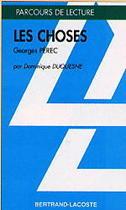 Les choses, de Georges Perec