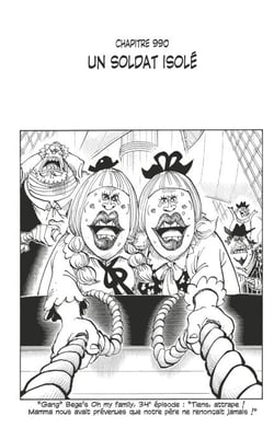 One Piece édition originale - Chapitre 990 - Un soldat isolé