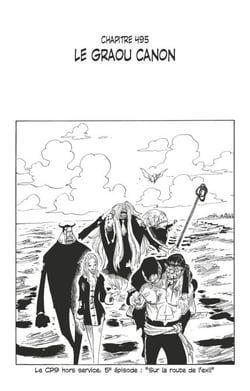 One Piece édition originale - Chapitre 495 - Le graou canon