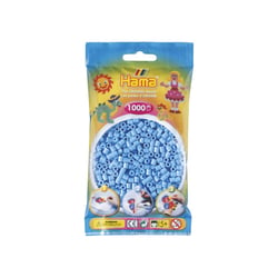 Sachet de perles Hama - 5 mm - bleu pastel - 1000 perles