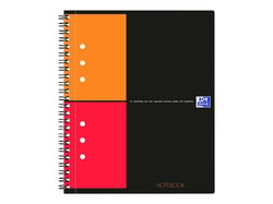 Cahier à spirales - 17 x 21 cm - Notebook - Oxford - 160 pages petits carreaux