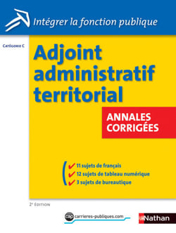 Adjoint administratif territorial - Annales corrigées - Catégorie C - 2014 - Format : ePub 3 FL