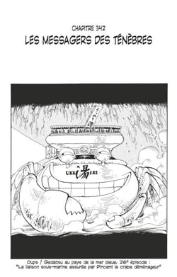 One Piece édition originale - Chapitre 342 - Les messagers des ténèbres