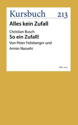 So ein Zufall! - Gespräch mit dem Serendipitätsforscher Christian Busch