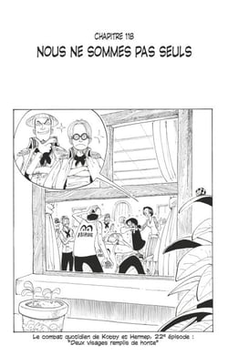 One Piece édition originale - Chapitre 118 - Nous ne sommes pas seuls