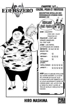 Edens Zero Chapitre 147 - Colère, peur et tristesse