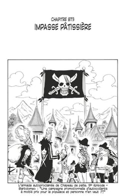 One Piece édition originale - Chapitre 873 - Impasse pâtissière
