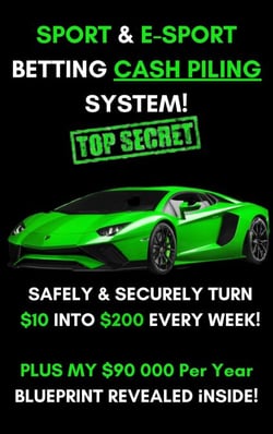Sport &amp; E-Sport Betting Cash Piling System