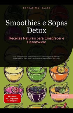 Smoothies e Sopas Detox: Receitas Naturais para Emagrecer e Desintoxicar