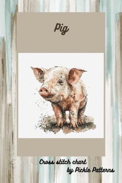 Pig - Vintage Farm Animals