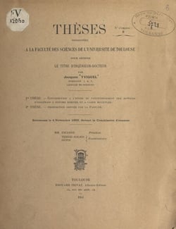 Contribution à l'étude du fonctionnement des moteurs d'induction à rotors bobinés et à cages multiples - Thèses présentées à la Faculté des sciences de l'Université de Toulouse pour obtenir le titre d'ingénieur-docteur
