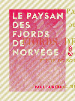 Le Paysan des fjords de Norvège - Étude de science sociale