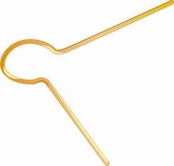 Sachet de 25 attaches en laiton