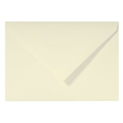 25 enveloppes doublées Lalo Vergé - C6 - 114x162 mm - 100g - ivoire