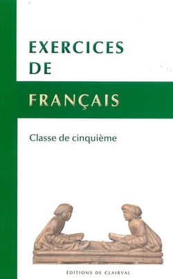 Exercices de français : classe de cinquième