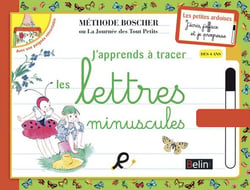 J'apprends à tracer les lettres minuscules