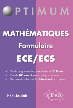Mathématiques en prépa HEC ECE en fiches