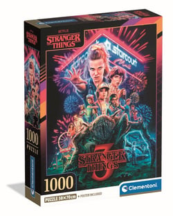 Puzzle 1000 pièces -  Stranger Things - Clementoni