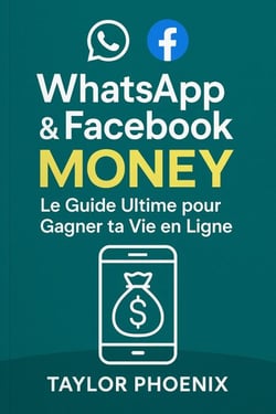 WHATSAPP &amp; FACEBOOK MONEY: Le Guide Ultime pour Gagner ta vie en ligne - Sociaux medias Money, #1