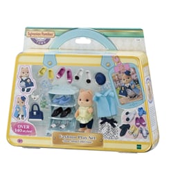 La valisette de mode et grande sœur chien caramel - Sylvanian Families - 5541