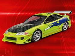 Maquette - Fast & Furious - Brian's 1995 Mitsubishi Eclipse