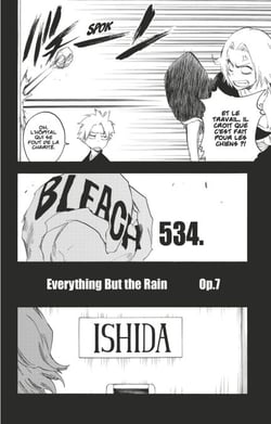 Bleach - T60 - Chapitre 534 - EVERYTHING BUT THE RAIN OP.7 "HOLE OF REPROACH"