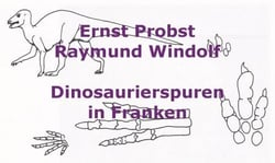 Dinosaurierspuren in Franken
