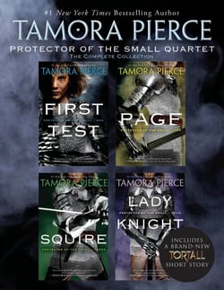 Protector of the Small Quartet - First Test; Page; Squire; Lady Knight