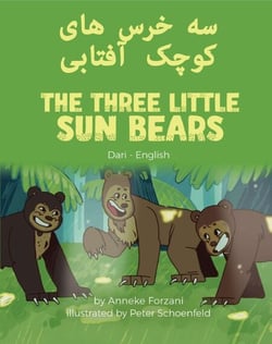 The Three Little Sun Bears (Dari-English) - Language Lizard Bilingual World of Stories