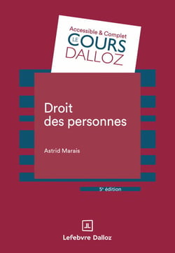 Droit des personnes 5ed