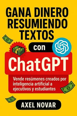 Gana dinero resumiendo textos con ChatGPT: Vende resúmenes creados por inteligencia artificial a ejecutivos y estudiantes - Ingresos Inmediatos para Principiantes, #3