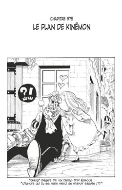 One Piece édition originale - Chapitre 975 - Le plan de Kinémon