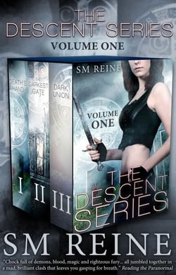 The Descent Series, Books 1-3: Death's Hand, The Darkest Gate, and Dark Union - The Descent Series, #1