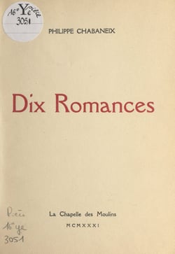 Dix romances