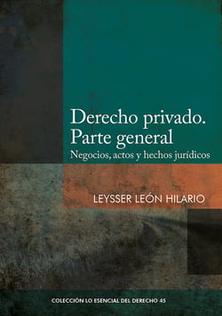 Derecho privado - Parte general